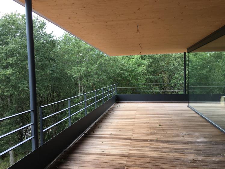 Terrasse suspendue