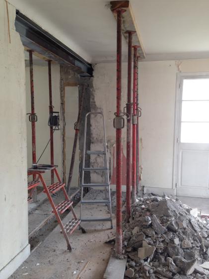 Salon - chantier