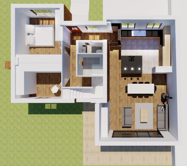 Extension et rénovation d'une maison des années 30