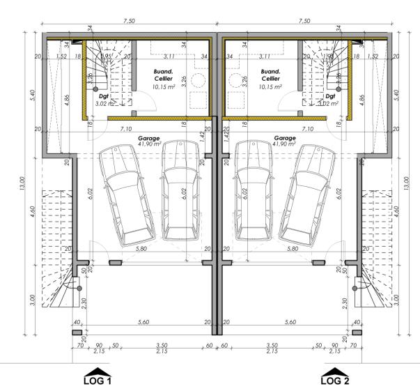 Plan Rez-de-chaussé