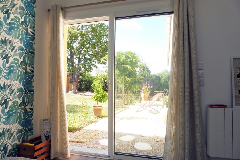 Accès au jardin