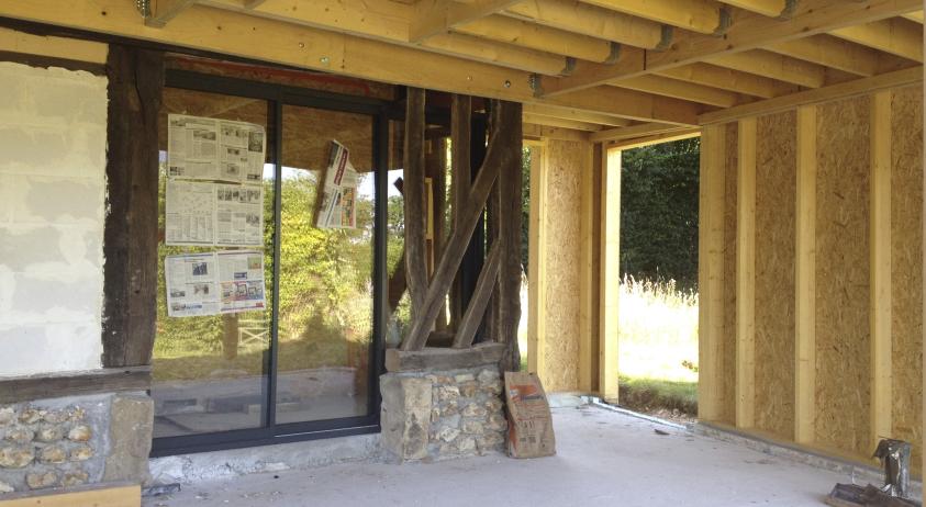 EXTENSION D'UNE LONGÈRE NORMANDE