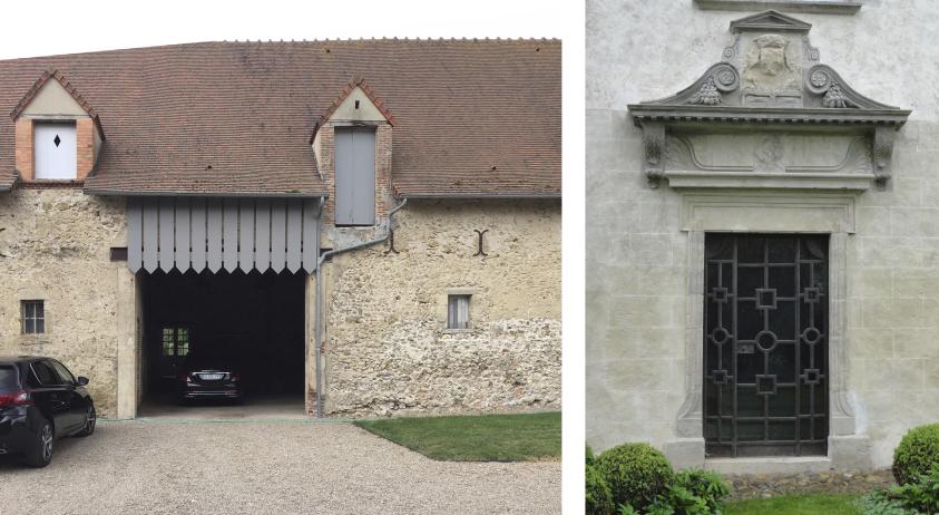 AMÉNAGEMENTS INTERIEURS ET EXTERIEURS D'UN CHÂTEAU