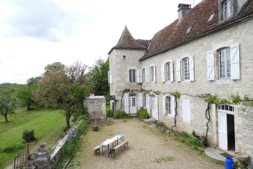 Façade principale de l'habitation