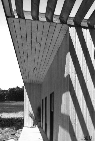Détail des protections solaires