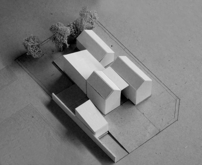 Maquette d'étude de volumétrie
