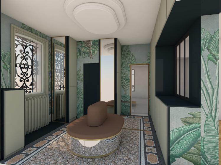 Nouvelle entrée mettant en valeur la grande mosaÏque