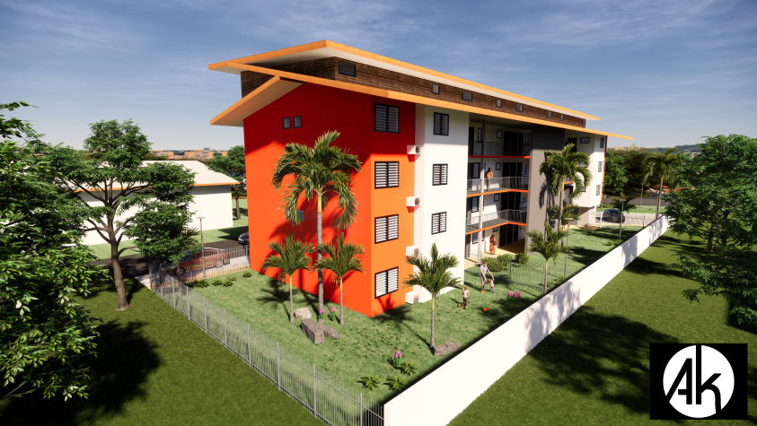 Réalisation d'un immeuble de 19 logements
