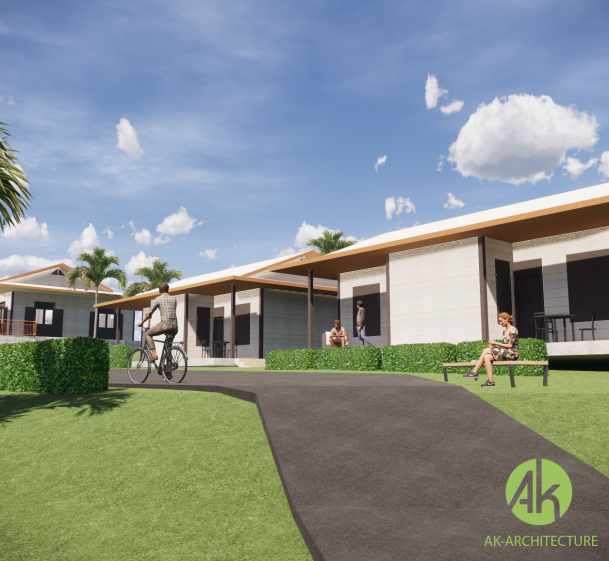 Extension d'un hôtel (Doublement de la capacité d'accueil)