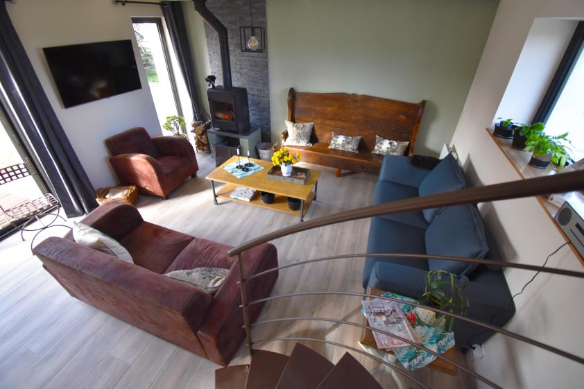 Salon 3 - vu depuis l'escalier