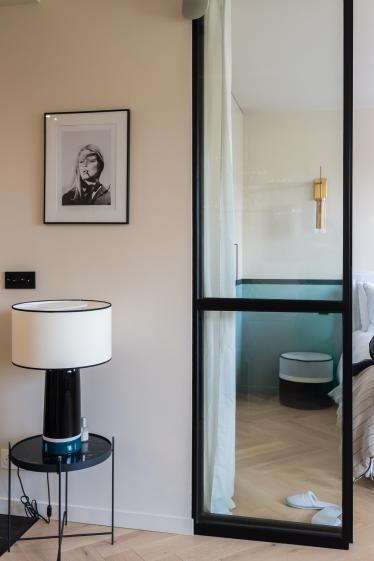 Détail salon/chambre