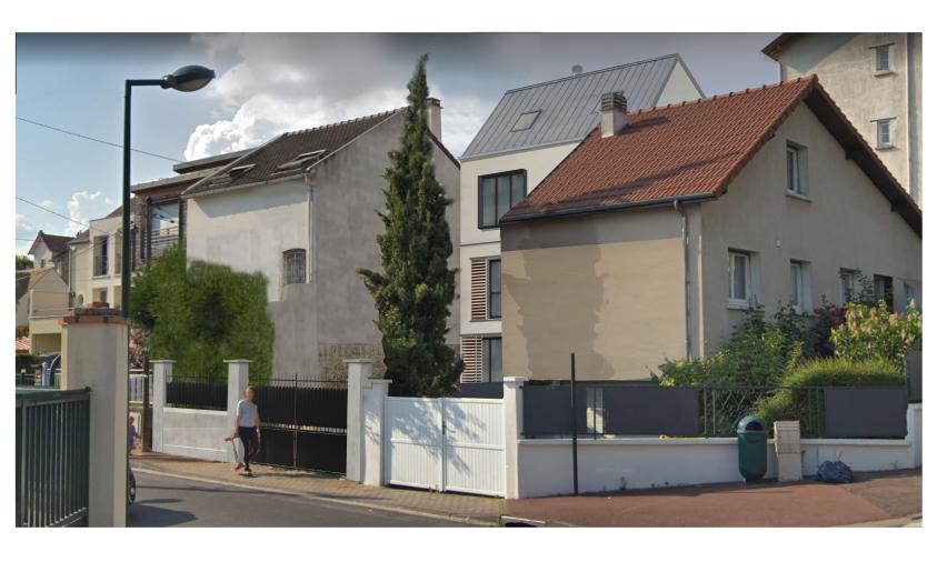 Surélévation à Garches - Insertion urbaine