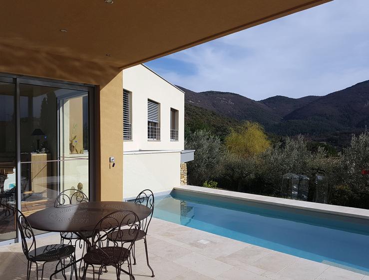 construction d'une maison dans la Drôme