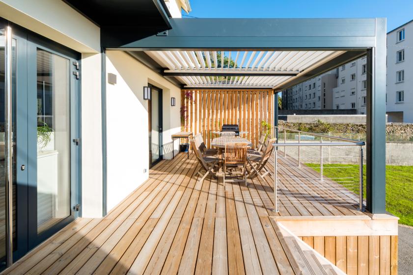 Terrasse & pergola
