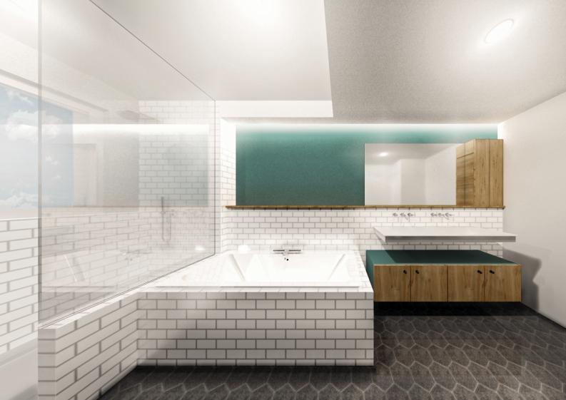 Illustration de la salle de bain