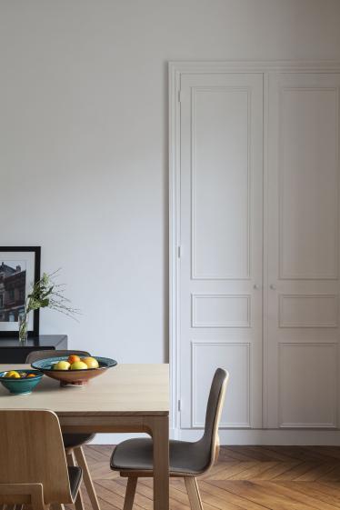 l'intervention des architectes se veut discrète pour laisser aux clients le soin