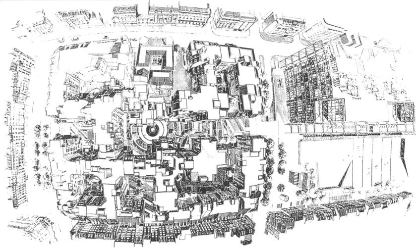le  Quartier de l'horloge  Architecte mandataire  jc BERNARD