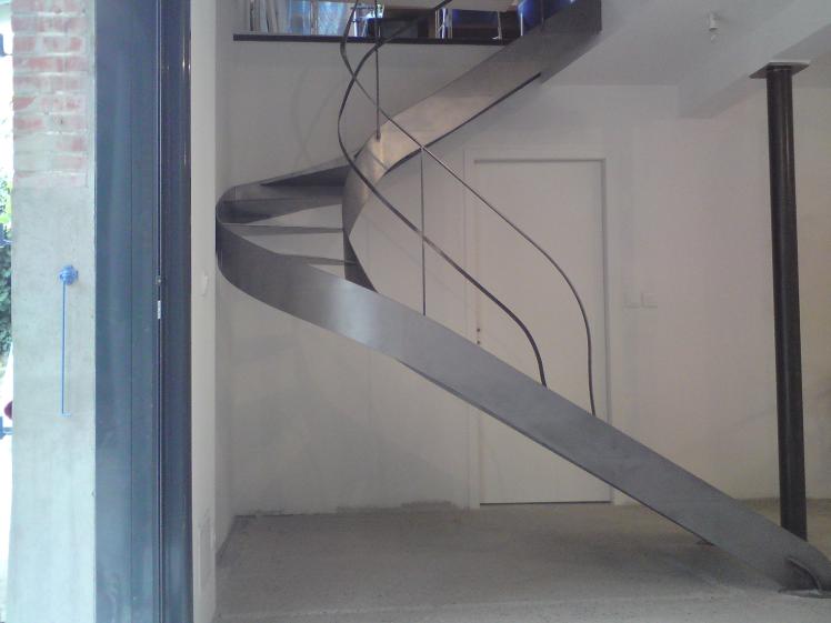 escalier métal
