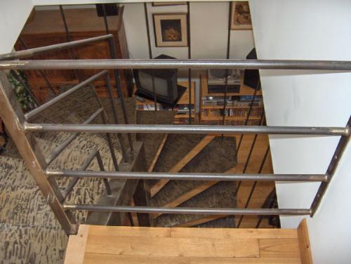 escalier métal