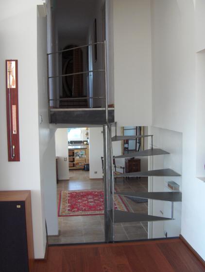 escalier métal