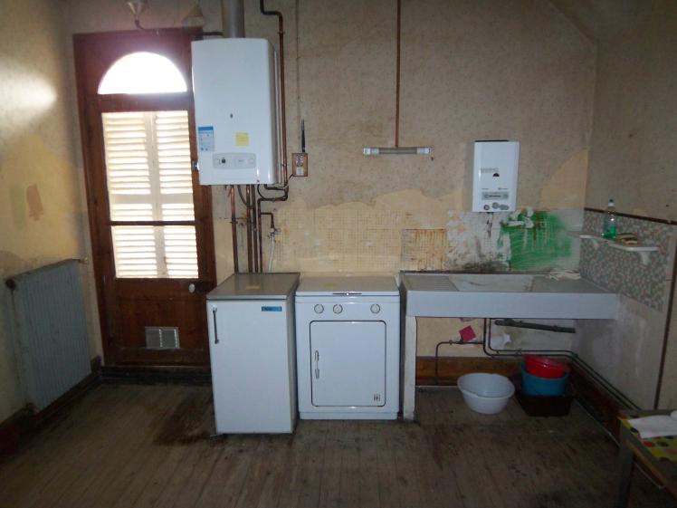 Cuisine existante avant travaux.