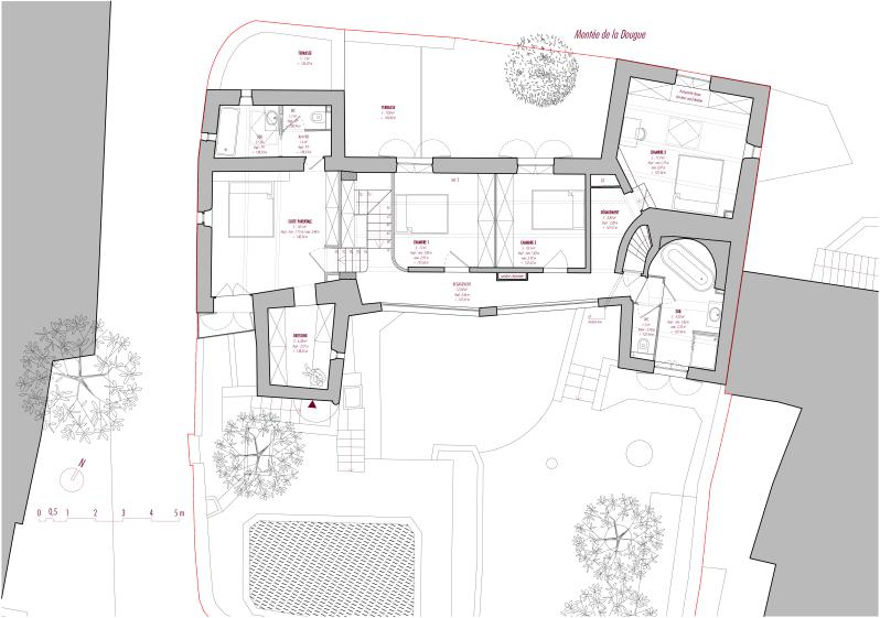 plan du second étage