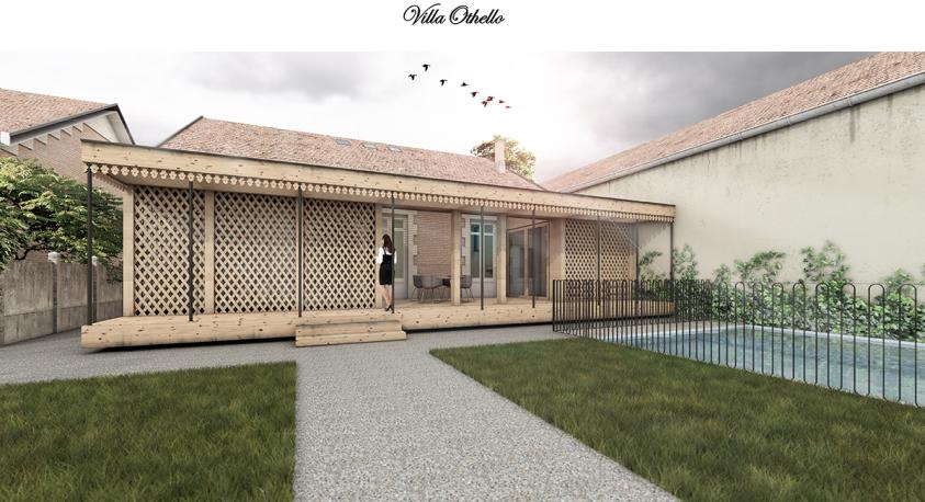 Rénovation et extension d'une villa en secteur protégé à Soulac sur mer dans le 