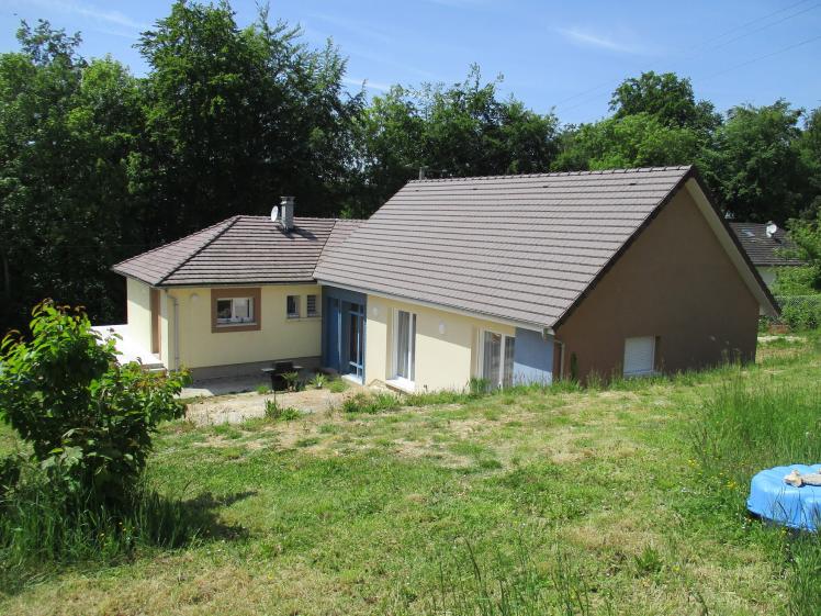 Projet Soyer à Longueville-sur-Scie (76).  Vue Est/Sud-est après les travaux