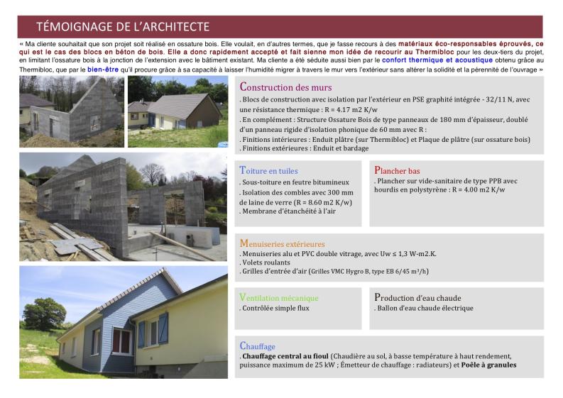 Projet Soyer à Longueville-sur-Scie (76). Fiche technique du projet.