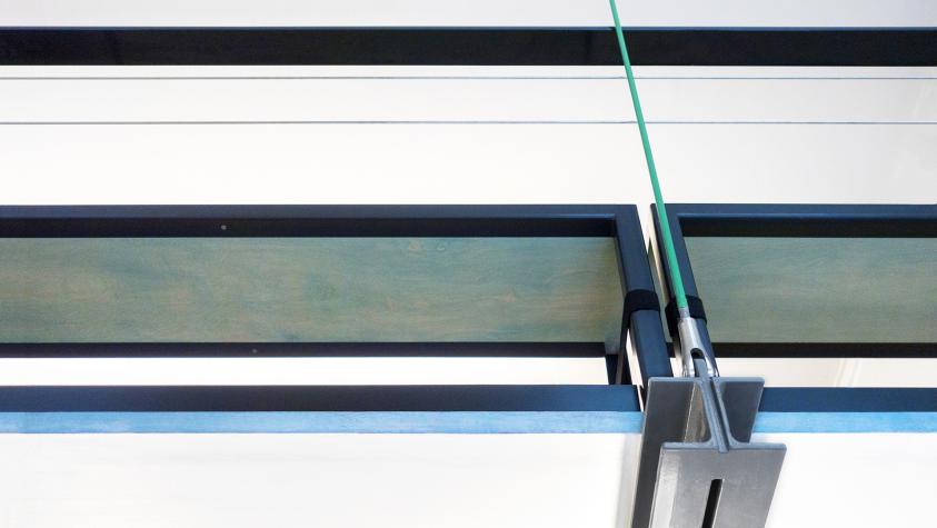 DETAIL DE LA MEZZANINE SUSPENDUE
