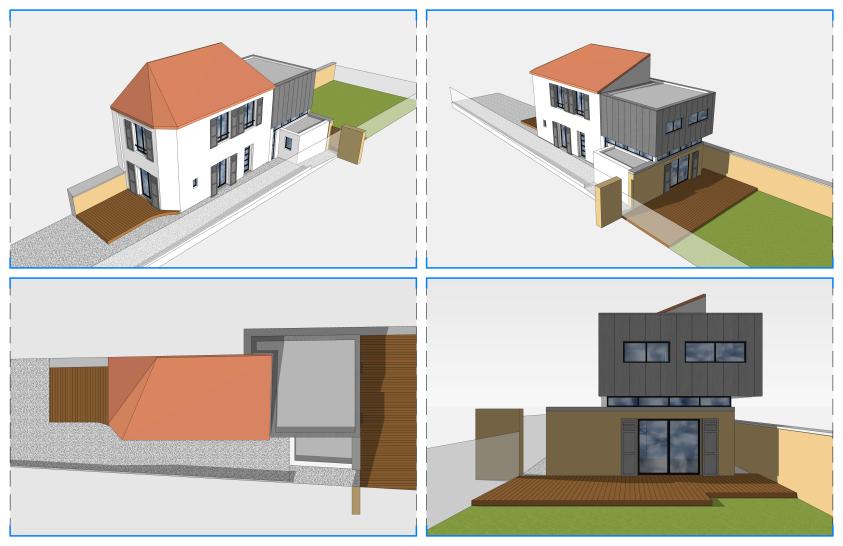 Vues 3d Projet 1 (Extrait Etude de Faisabilité)