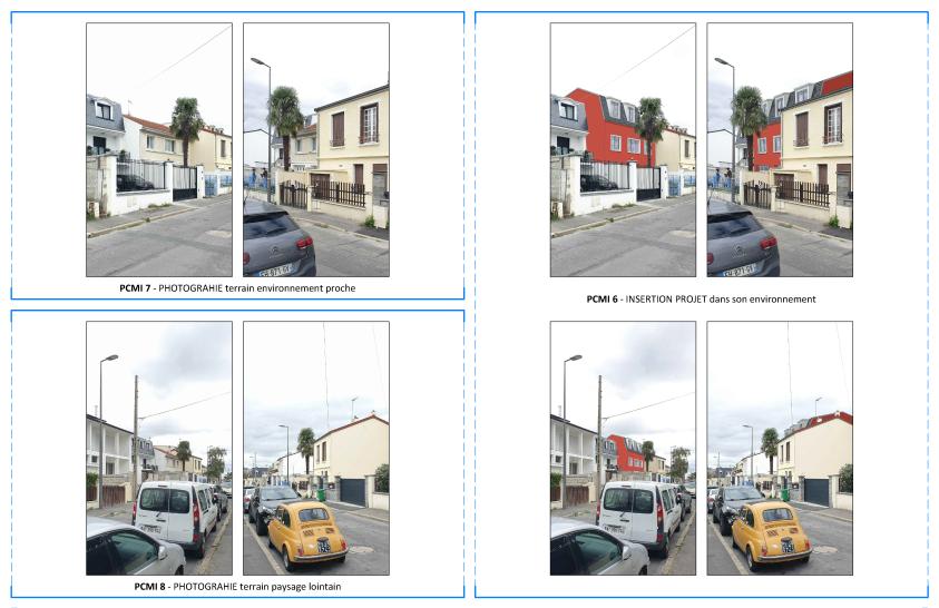 Insertions (Extrait dossier Permis de Construire)