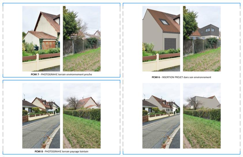 Insertions (Extrait Dossier de Permis de Construire)