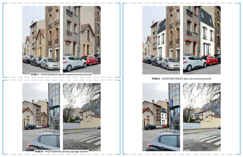 Insertions (Extrait Dossier de Permis de Construire)