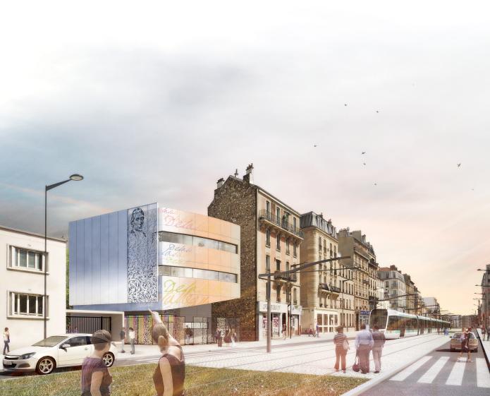 Vue 3d - depuis bd. Marcel SEMBAT 