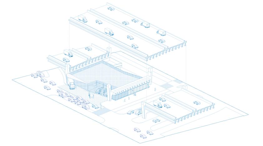 Axonométrie du projet