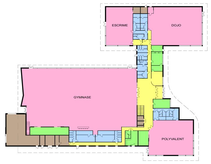 Plan du Gymnase