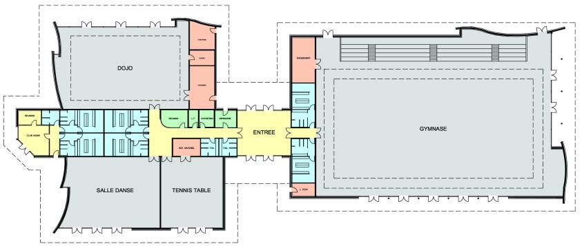 Plan du Gymnase