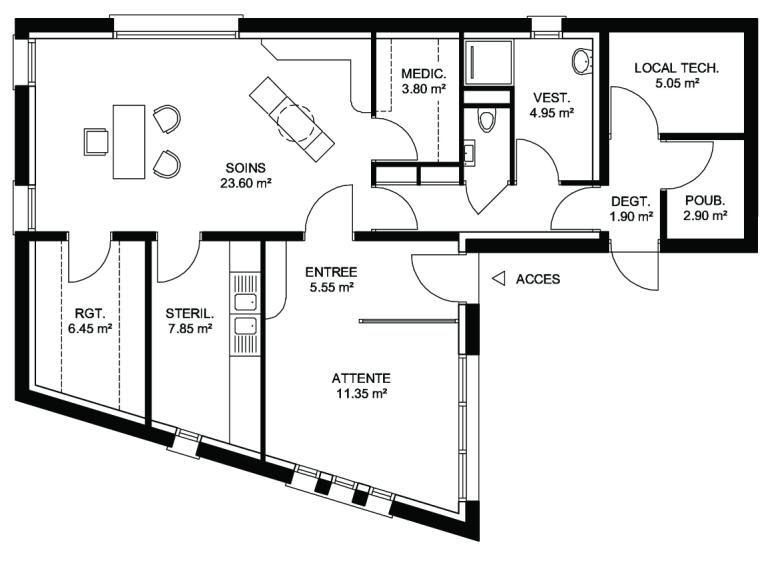 Plan du Cabinet Dentaire