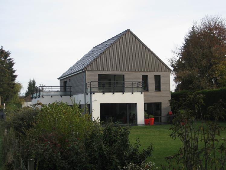Vue de la Façade Sud sur jardin