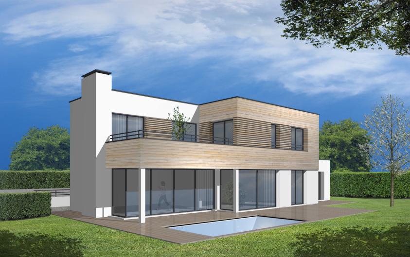 Perspective sur Jardin & Piscine