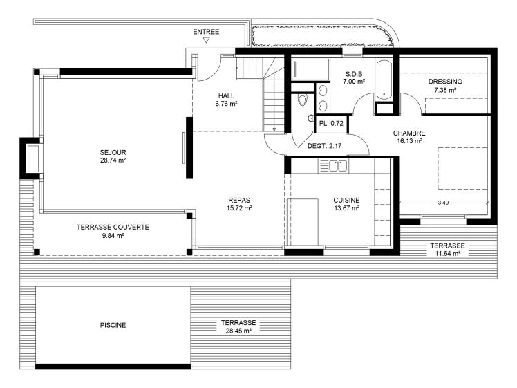 Plan du Rez de Chaussée