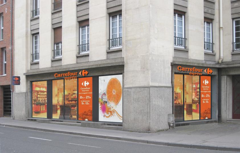 Vue depuis la Rue de Paris