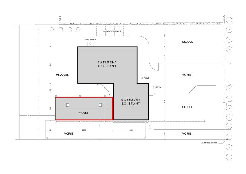 Plan de Masse du Projet