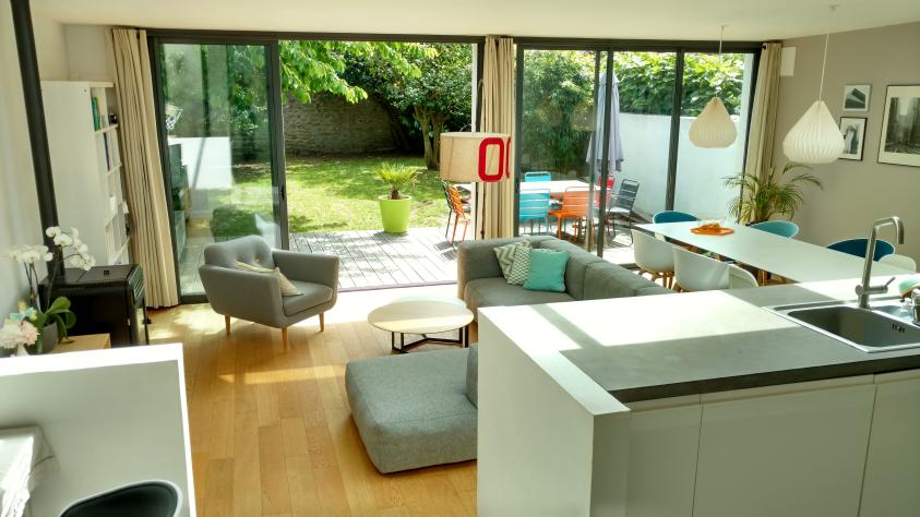 Vue intérieure de l'extension