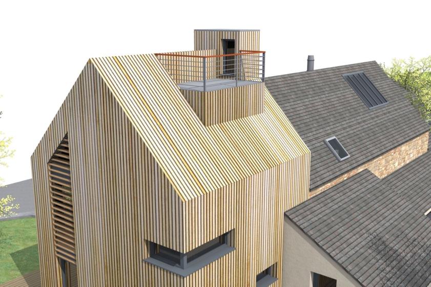 Projet neuf bio-climatique et BBC