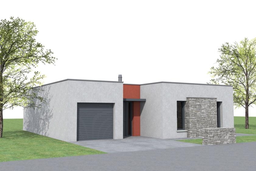 Projet neuf toiture terrasse