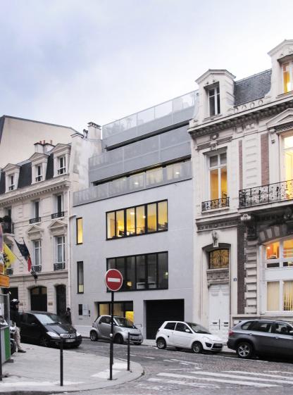 Vue depuis la rue Euler