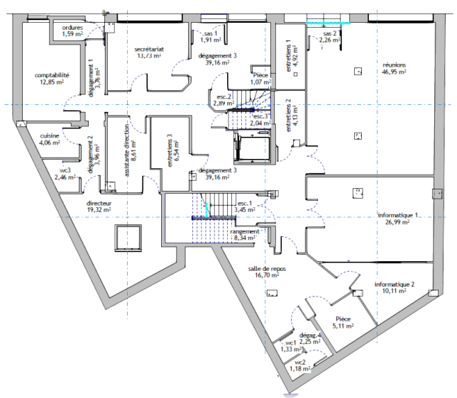 PLAN RCH AVANT TRAVAUX  (exemple)