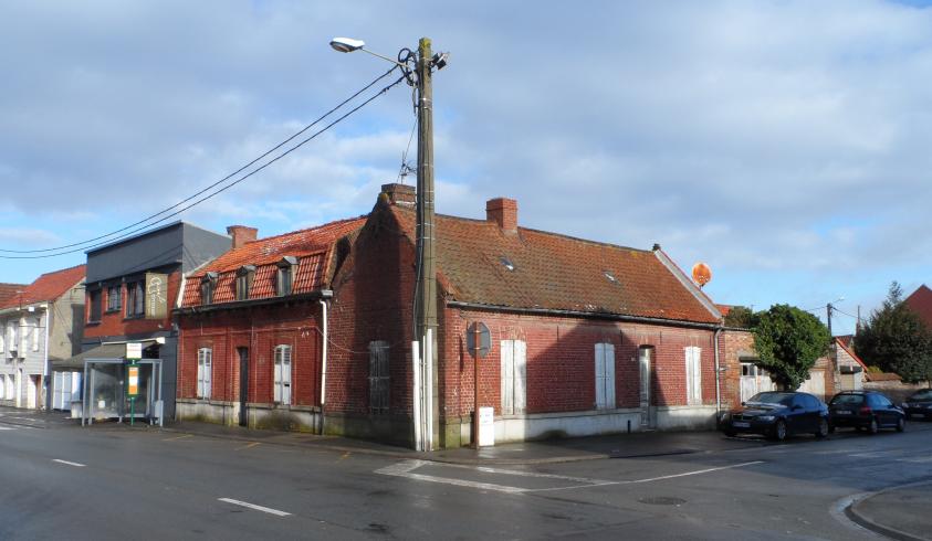 Le site à l'etat initial avant démolition